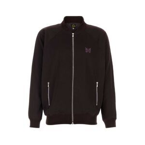 Needles Men Aubergine Tech Fabric Oversize Sweatshirt